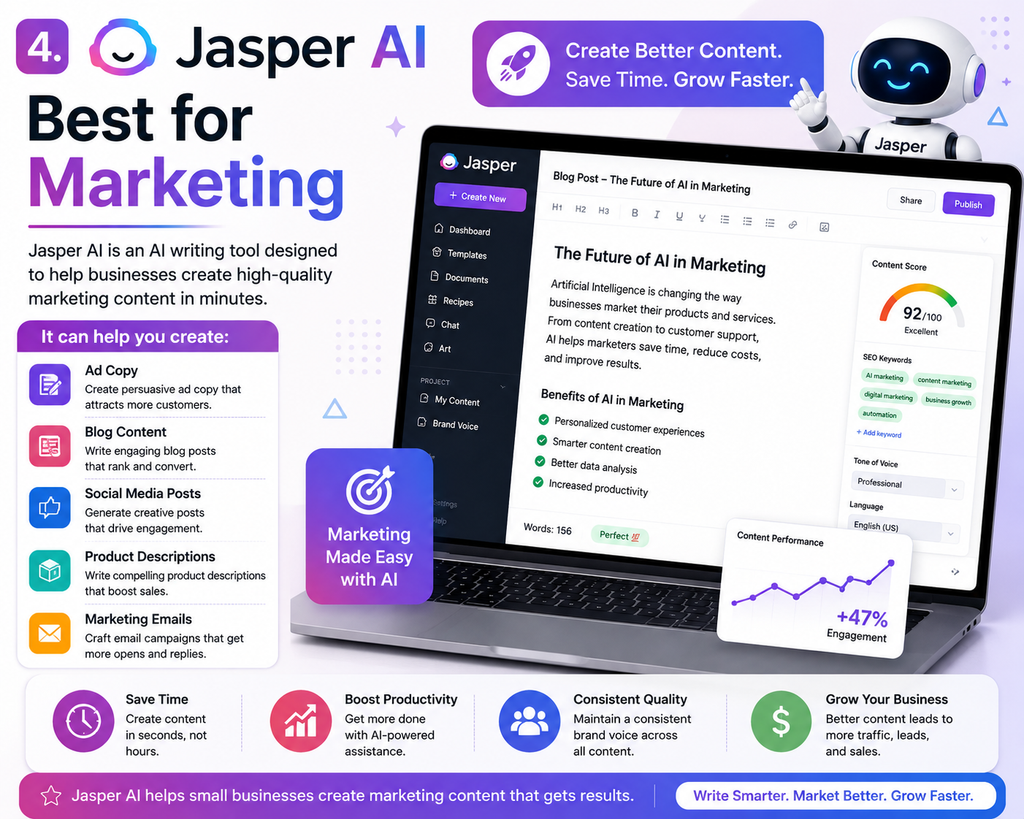 Best AI Tools for Small Business: 10 Top Tools