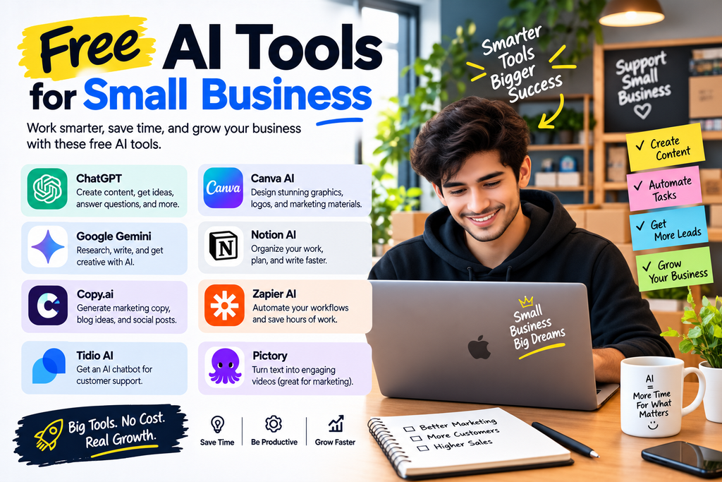 Best AI Tools for Small Business: 10 Top Tools