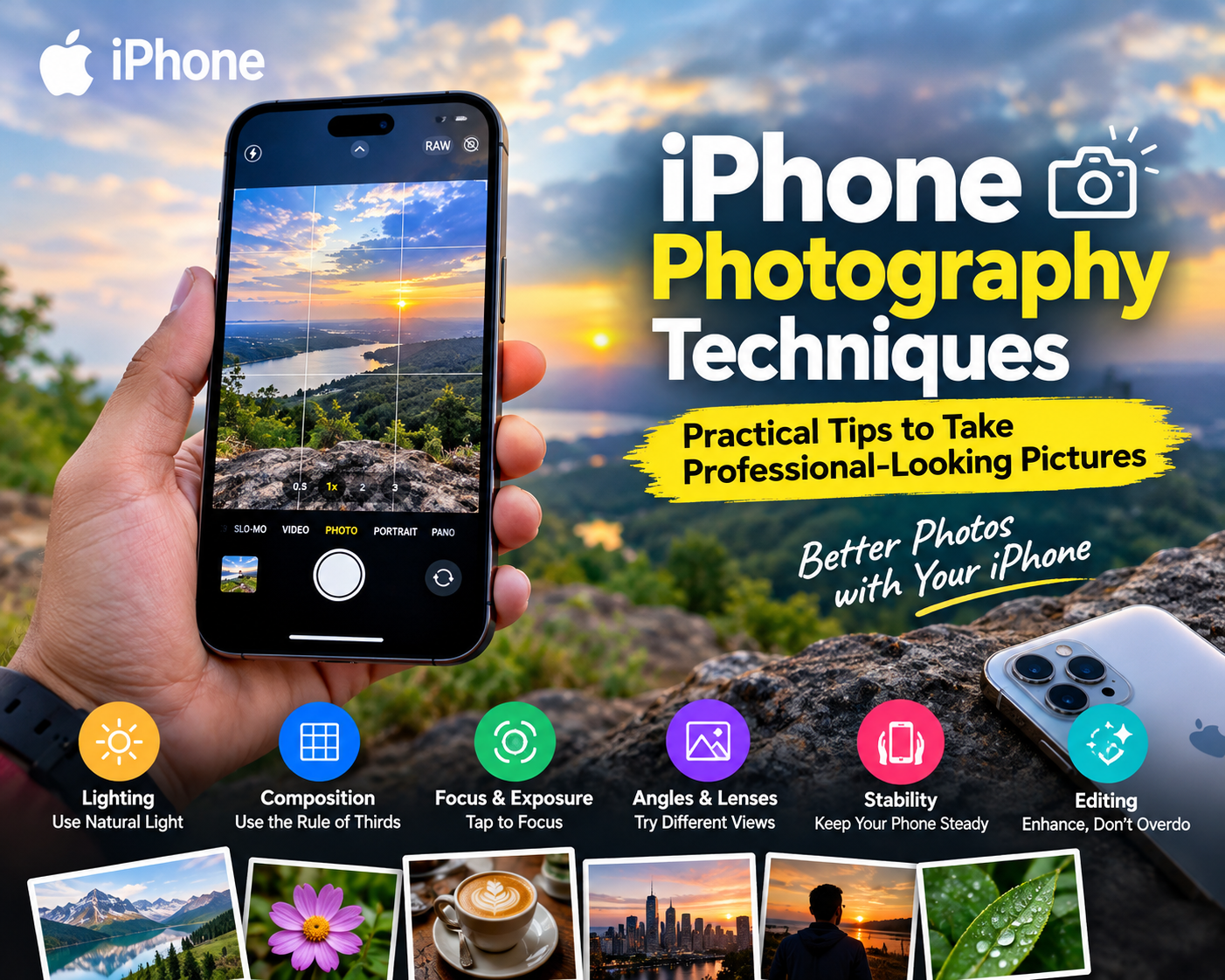 iPhone Photography Techniques: Practical Tips to Take Professional-Looking Pictures